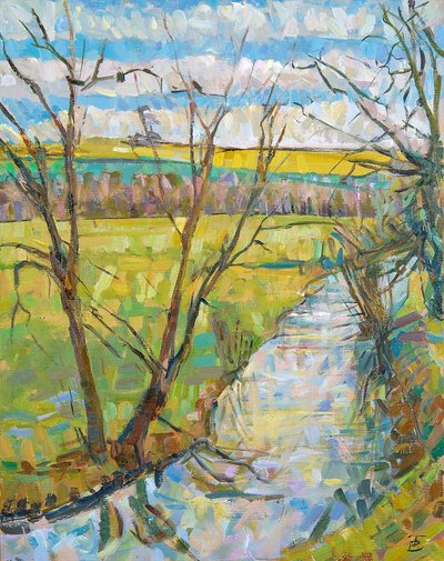 Le Cherwell depuis Rousham II - Erin Townsend
