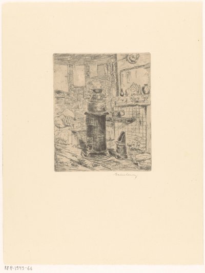 Geen gas - Erkelens (signed by artist)