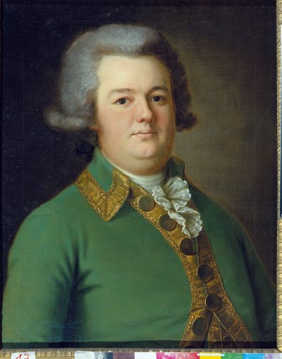 Portrait de Vasily Ivanovich Likhachev - Ermolay Demetyevich Kamezhenkov