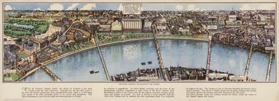 Plan du Savoy Hotel à Londres, c. 1940 - Ernest (after) Coffin