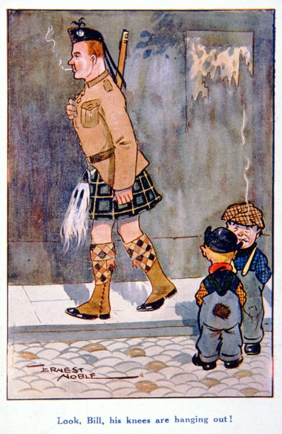 Regarde, Bill, ses genoux dépassent ! - Ernest (after) Noble