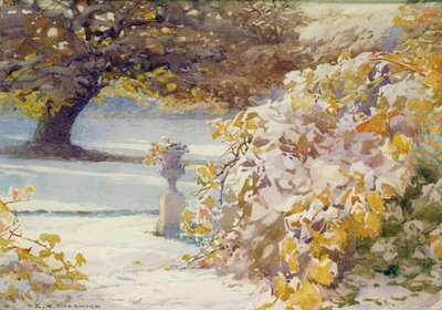 La première neige - Ernest Albert Chadwick