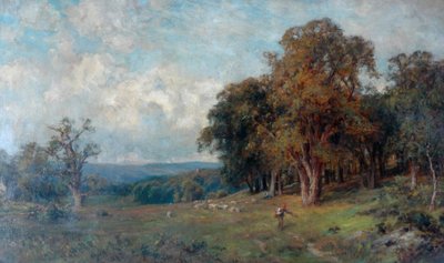À la fin de la journée - Ernest Albert Waterlow