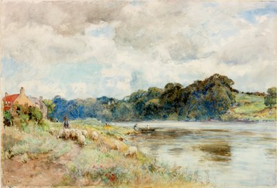 Sur le Coquet, vers 1902 - Ernest Albert Waterlow