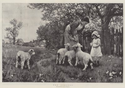 La Nurserie - Ernest Albert Waterlow