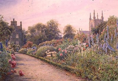 Le jardin de Dean Hole, Rochester - Ernest Arthur Rowe