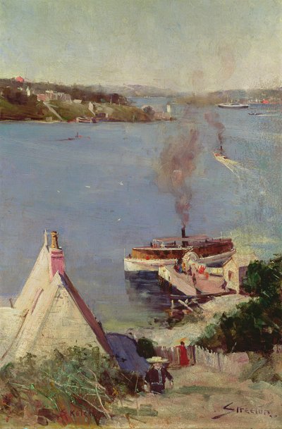 Ferry de McMahons Point - Arthur Streeton