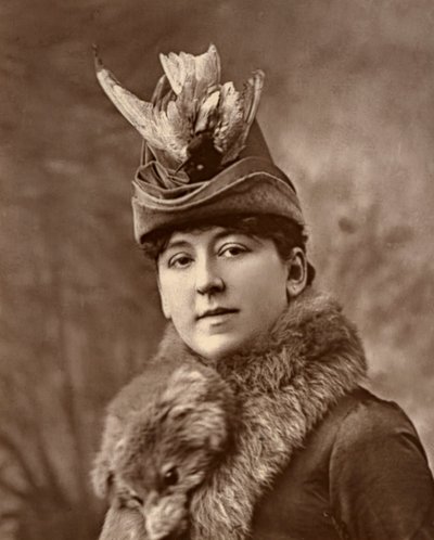 Amy Roselle, actrice britannique, 1887 - Ernest Barraud
