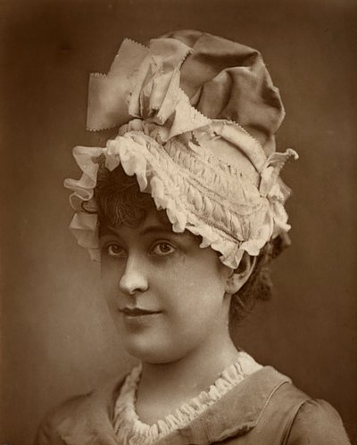 Geraldine Ulmar, chanteuse et actrice américaine, 1887 - Ernest Barraud