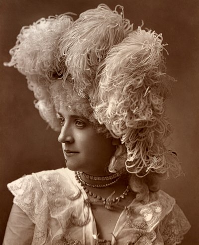 Miss Wadman, actrice britannique, 1888 - Ernest Barraud