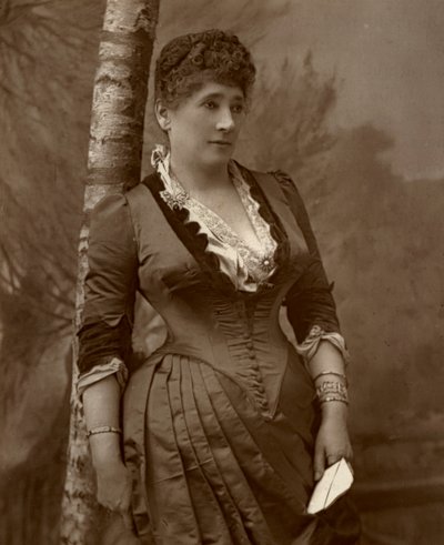 Mme John Wood, actrice et directrice de théâtre britannique, 1888 - Ernest Barraud