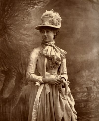 Violet Vanbrugh, actrice britannique, 1887 - Ernest Barraud