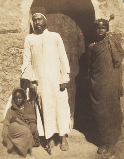 Abu Nabut et esclaves au Caire - Ernest Benecke