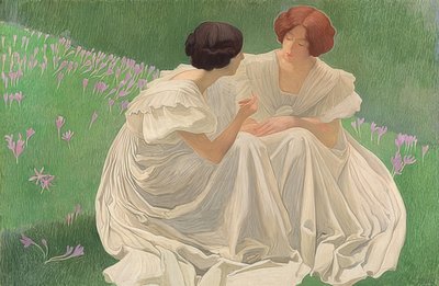 Les Deux Blanches - Ernest Bieler