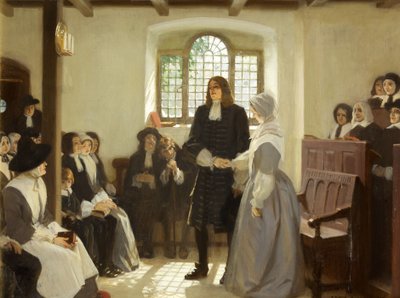 Le mariage de William Penn et Hannah Callowhill - Ernest Board