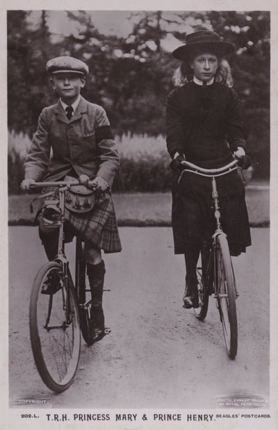 Leurs Altesses Royales la princesse Mary et le prince Henry - Ernest Brooks