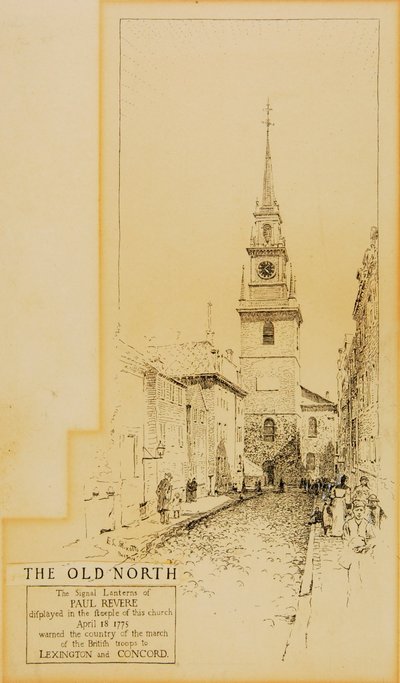 Boston--Église du Nord - Ernest C. Peixotto