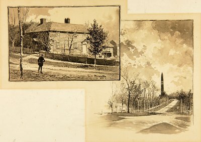 Maison/monument dans les bois - Ernest C. Peixotto