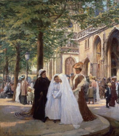 La première communion - Ernest Desurmont