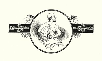 Pêcheur séchant son dos - Ernest Edward Briggs