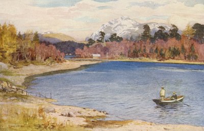 Les détroits à Innischonan - Ernest Edward Briggs