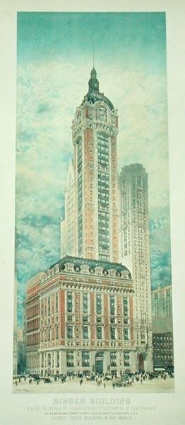 Le bâtiment Singer - Ernest Flagg