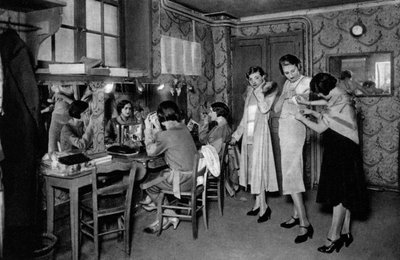Mannequins chez un grand couturier, Paris, 1931 - Ernest Flammarion