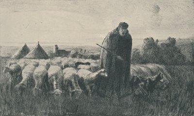 Le Berger de Picardie, 1919 - Ernest George Beach