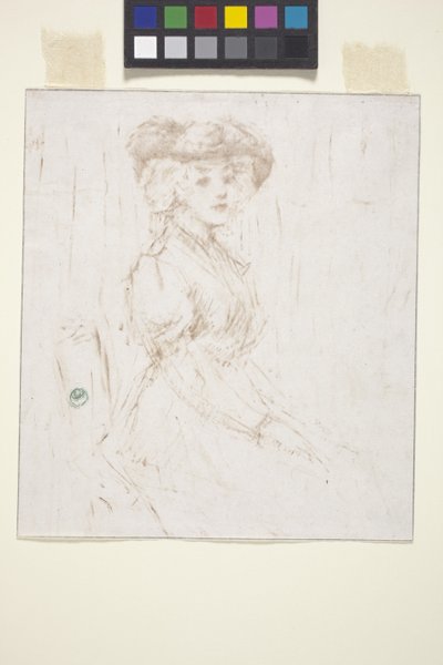 Femme assise - Ernest Haskell
