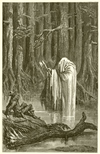 Mercure et le Bûcheron - Ernest Henry Griset