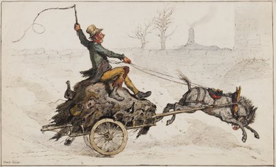En route vers la maison - Ernest Henry Griset