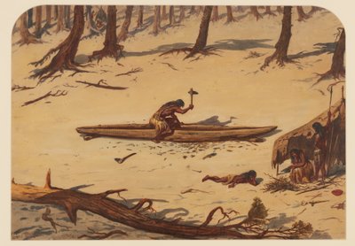 Camp préhistorique, 1871 - Ernest Henry Griset