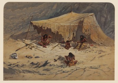 Camp préhistorique, 1871 - Ernest Henry Griset