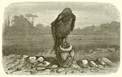Le Corbeau et le Pichet - Ernest Henry Griset