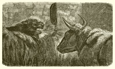 Le Chien dans la crèche - Ernest Henry Griset
