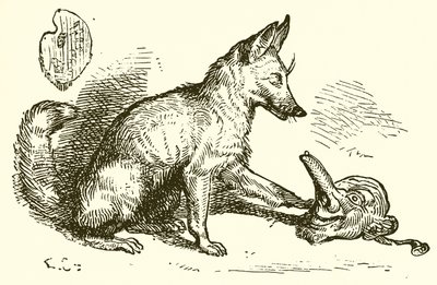 Le Renard et le Masque - Ernest Henry Griset