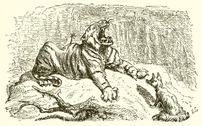 Le Renard et le Tigre - Ernest Henry Griset