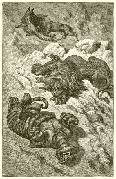 Le Lion, le Tigre et le Renard - Ernest Henry Griset