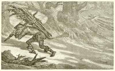 Le Vieil Homme et la Mort - Ernest Henry Griset