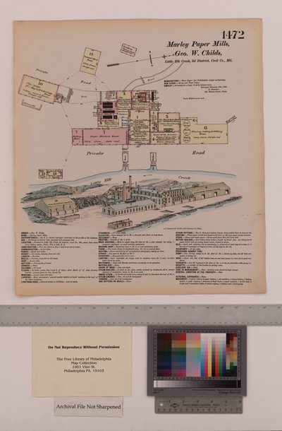 Marley Paper Mills, Maryland, Hexamer General Surveys, 1880 - Ernest Hexamer