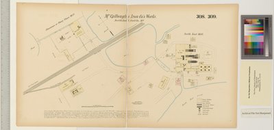 McCulloughs Iron Co., Northeast Creek, Maryland, Hexamer General Surveys - Ernest Hexamer