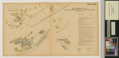 North East Mill and Shannon or Stone Chase Mill, Maryland, Hexamer General Surveys, 1880 - Ernest Hexamer