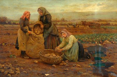 Les Ramasseurs de Pommes de Terre - Ernest Higgins Rigg