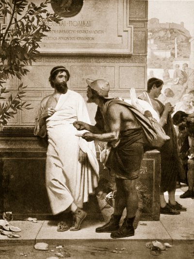Aristide et le paysan, illustration de 