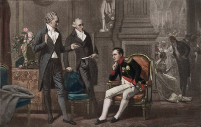 Napoléon, Goethe et Wieland - Ernest Hillemacher