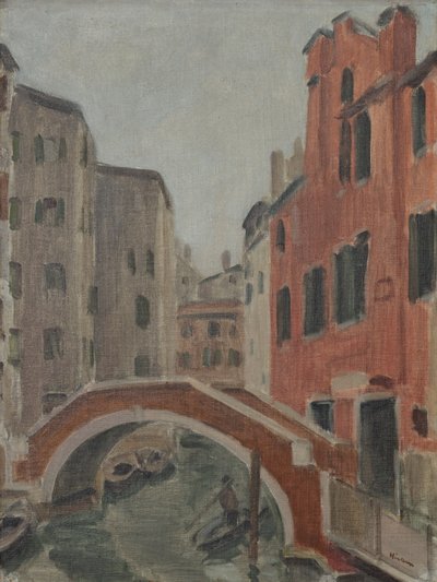 Canal à Venise, vers 1930 - Ernest Hiram Brülhart