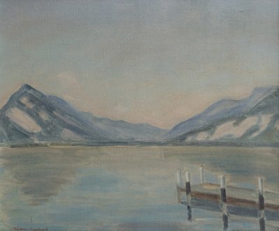 Lac de Thoune - Ernest Hiram Brülhart