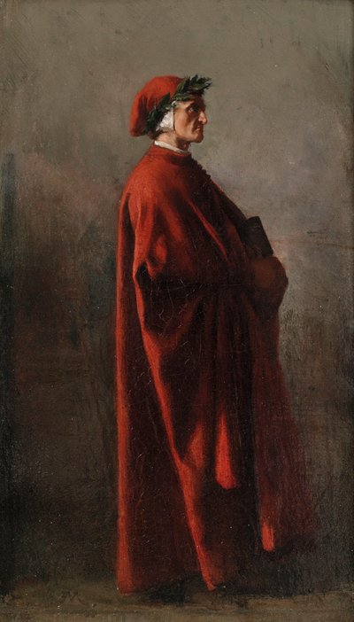 Dante Alighieri 1265-1321 - Jean Louis Ernest Meissonier