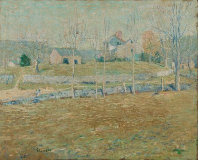 Une ferme abandonnée - Ernest Lawson