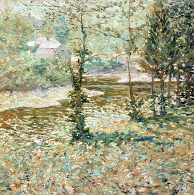 Scène de campagne, hiver, 1910 - Ernest Lawson
